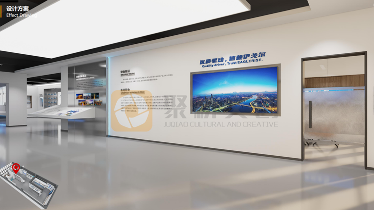 企業(yè)展廳設(shè)計如何突出產(chǎn)品？3招讓展品“會說話”