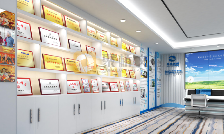 企業(yè)展廳榮譽設(shè)計