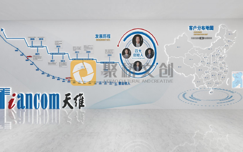 化學藥品研發(fā)企業(yè)展廳設計