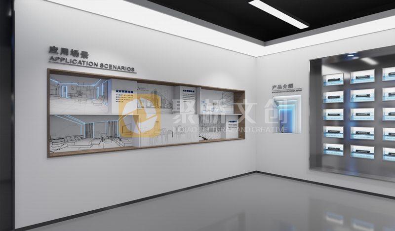 光伏儲能企業(yè)展廳應(yīng)用場景和產(chǎn)品展示設(shè)計-聚橋文創(chuàng)