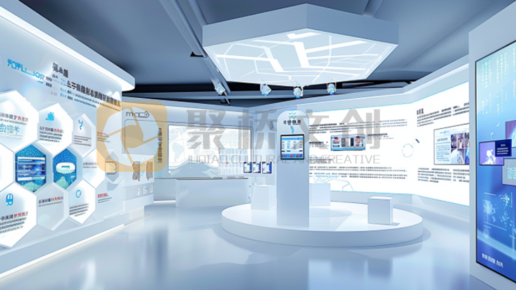 半導(dǎo)體科技公司展廳設(shè)計